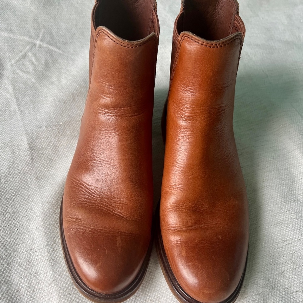 Clarks Clarkdale Arlo Tan Leather